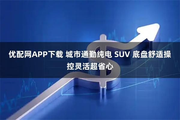 优配网APP下载 城市通勤纯电 SUV 底盘舒适操控灵活超省心
